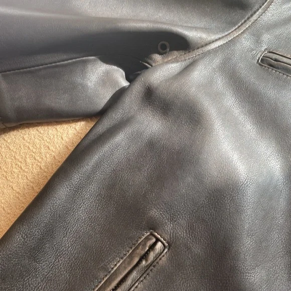 Men’s Wilsons Leather Jacket  size large - Picture 6 of 9